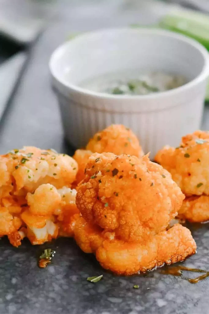 Buffalo Cauliflower Bites
