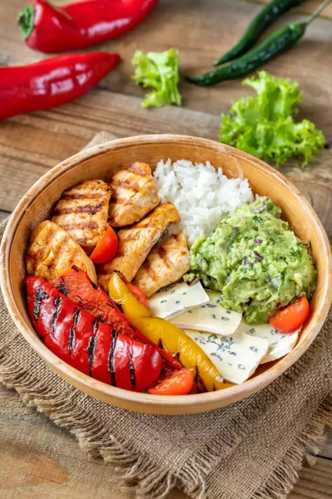 Chicken and Veggie Rice Bowls
