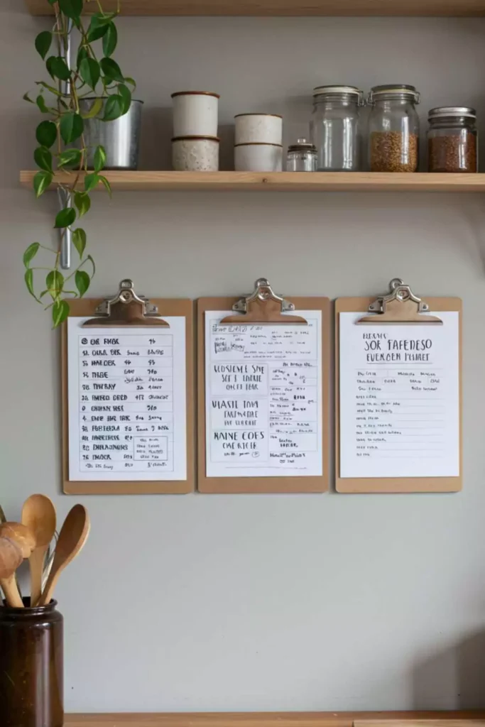 Clipboards as Art Displays