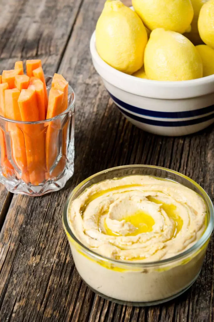 Hummus and Veggie Snack Boxes