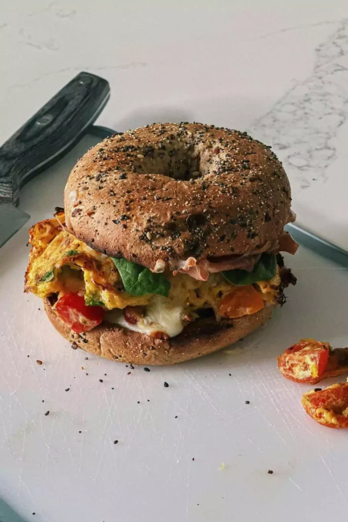Mini Bagel Sandwiches
