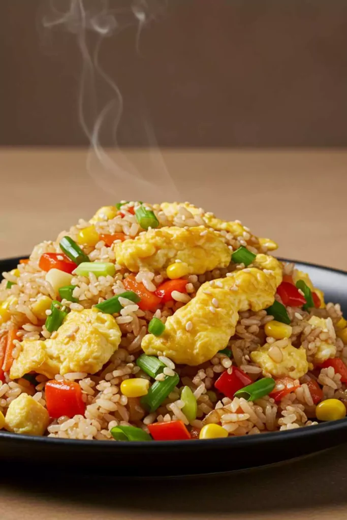 Stir-Fried Rice with Leftovers
