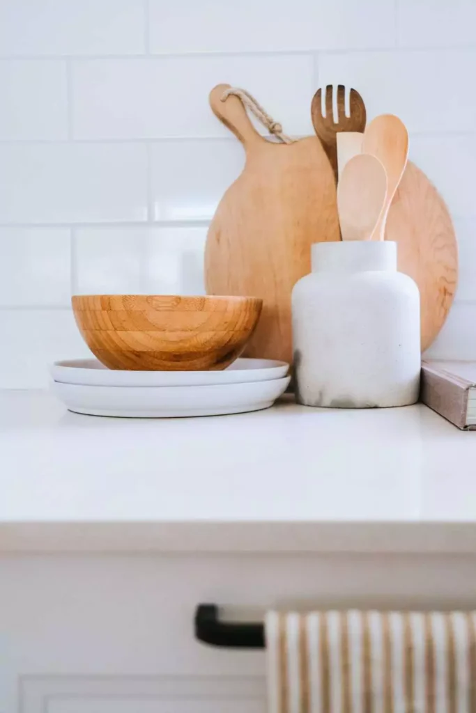 Try a Boho Kitchen Utensil Holder