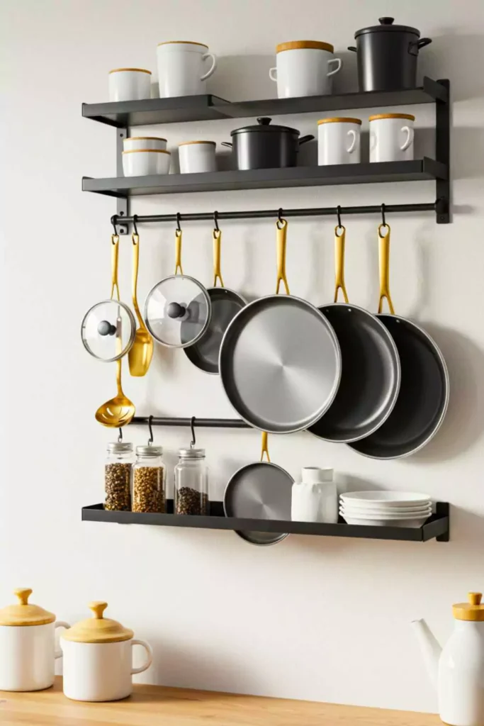 Use Vertical Space with Wall Racks