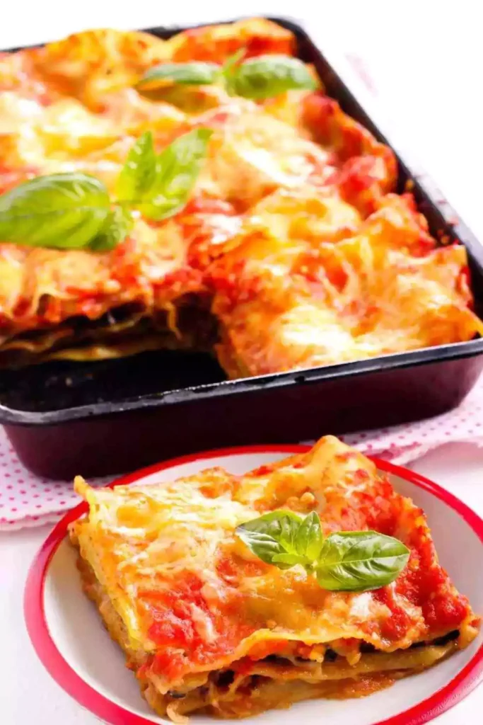 Zucchini Lasagna Slices