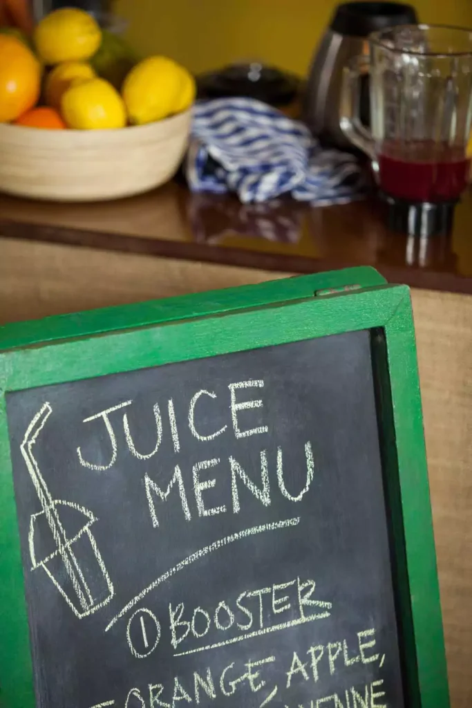 Add a Small Chalkboard or Letter Board