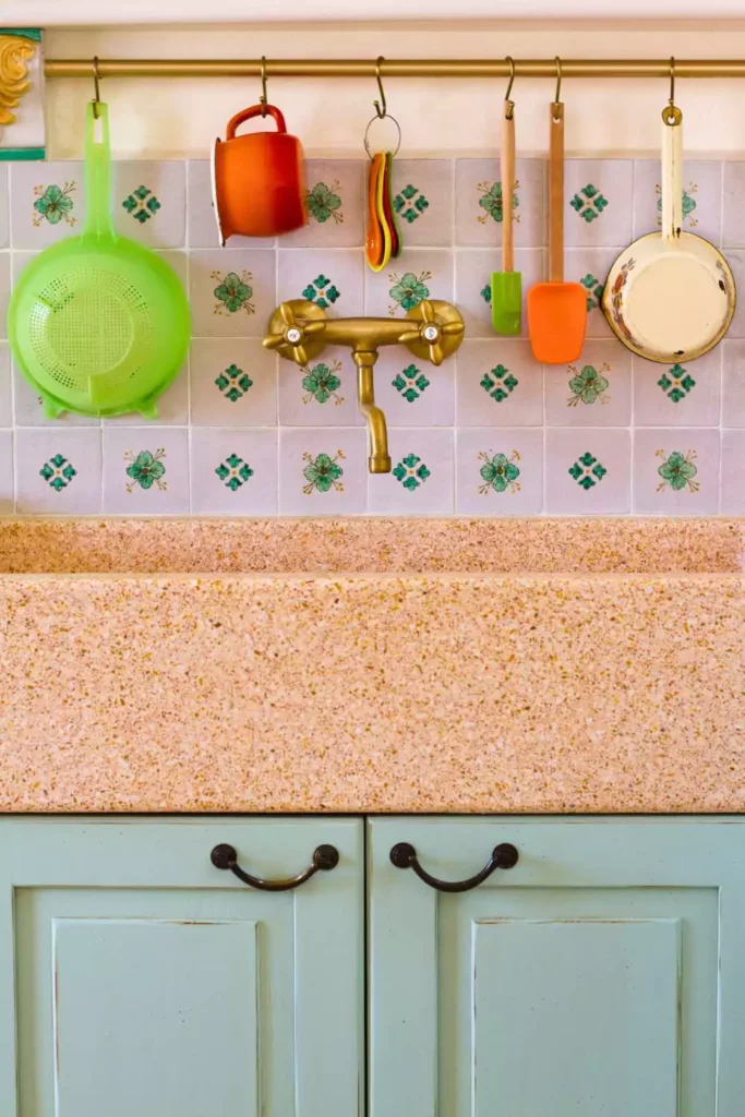 Add a Touch of Hand-Painted Tiles