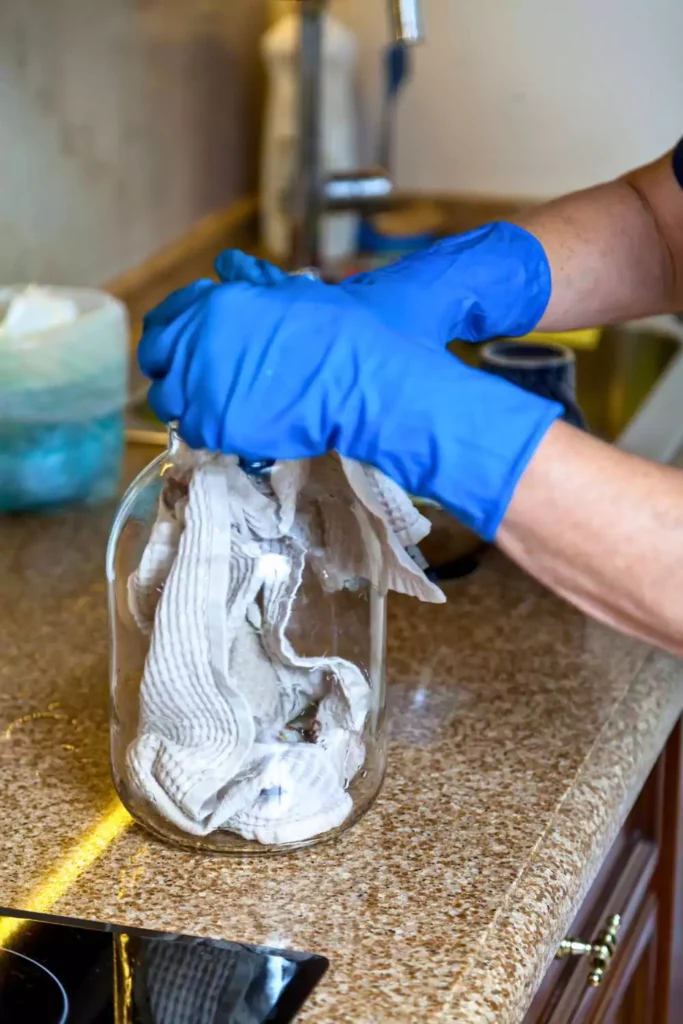 Alcohol Wipes for Sticky Labels and Residue