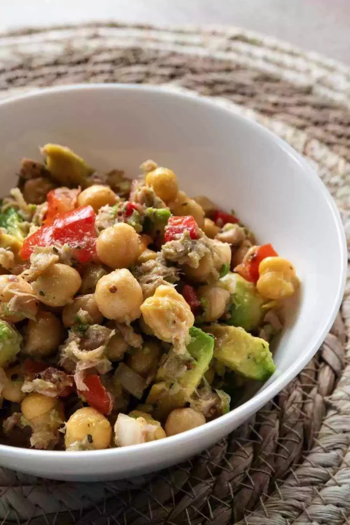 Avocado Chickpea Salad