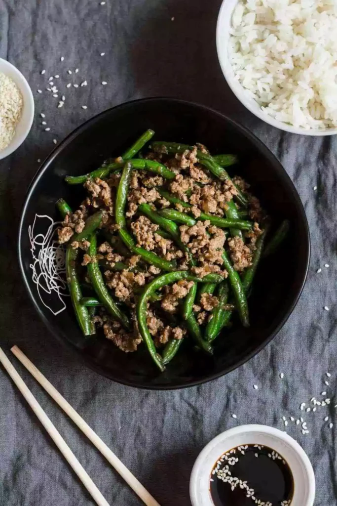 Beef and Green Bean Stir Fry