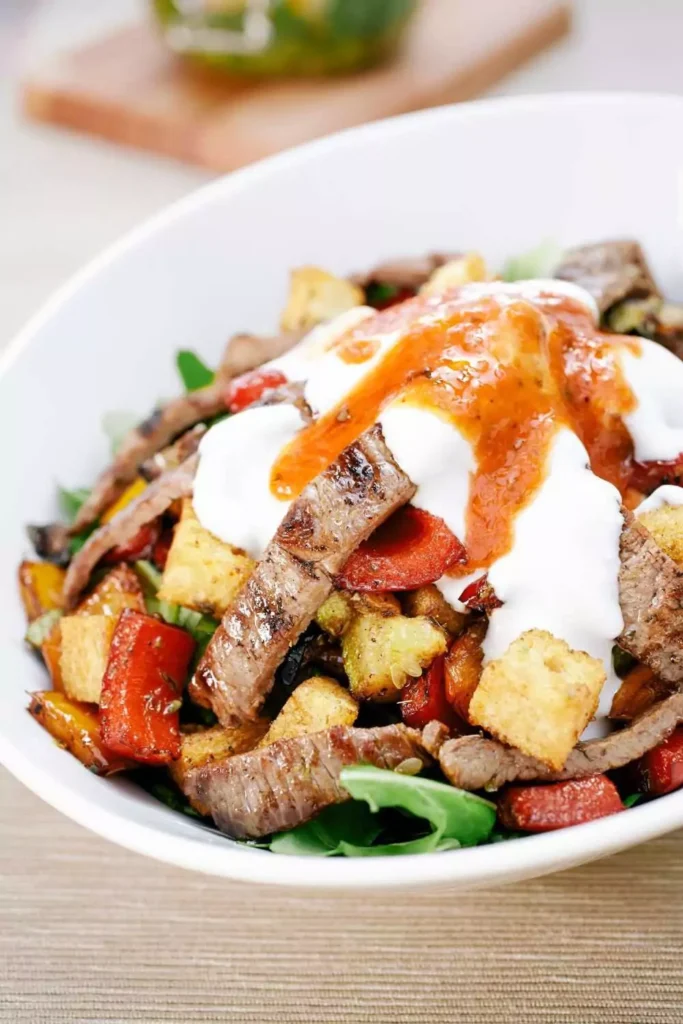 Big Mac-Style Beef Salad