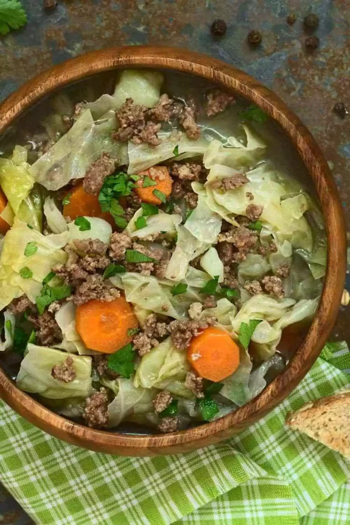 Cabbage and Ground Beef Stir Fry