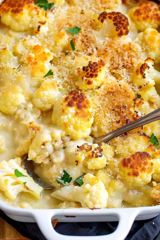  Cauliflower Mac n Cheese 