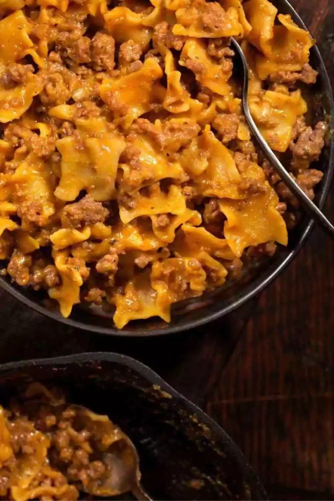 Cheesy Taco Pasta Skillet