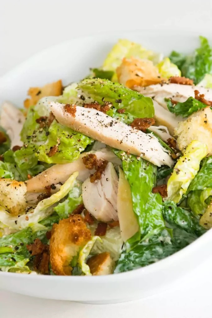 Chicken Caesar Salad Meal Prep