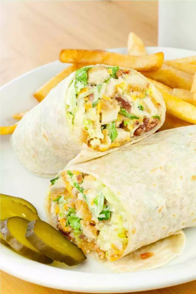 Chicken Caesar Wraps