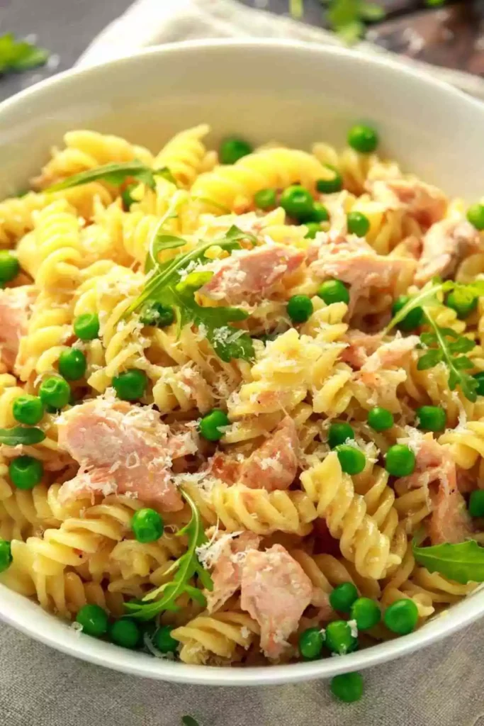 Chilled Lemon Dill Pasta with Peas