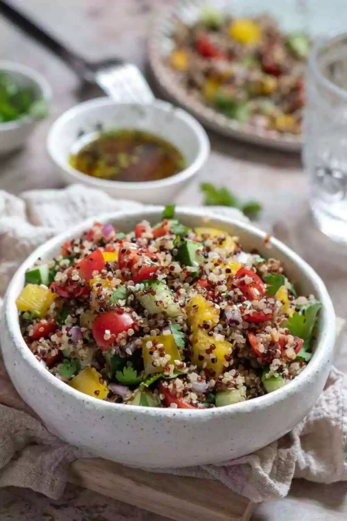 Chilled Quinoa & Veggie Salad