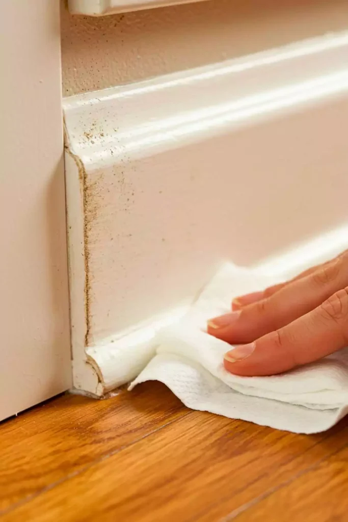 Dryer Sheets for Baseboards