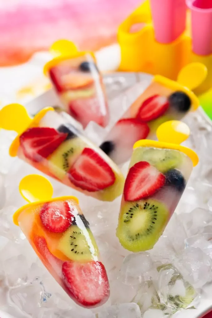 Easy Fruit Popsicles