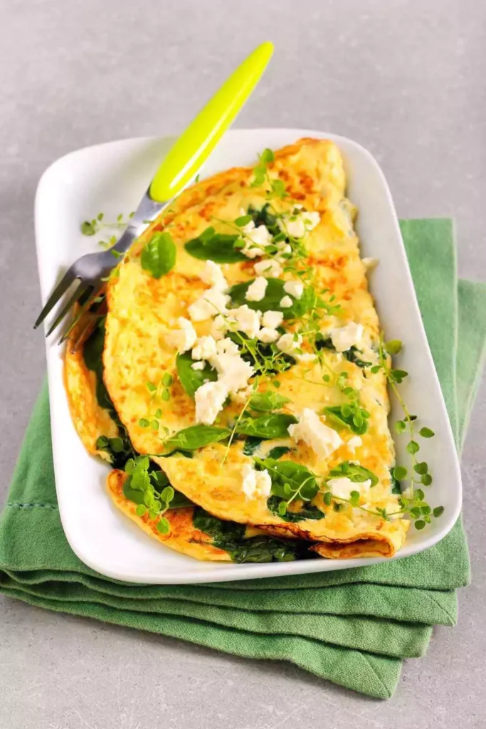 Egg White Omelette with Veggies