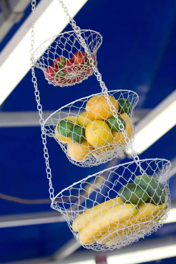 Go Vertical with Hanging Baskets