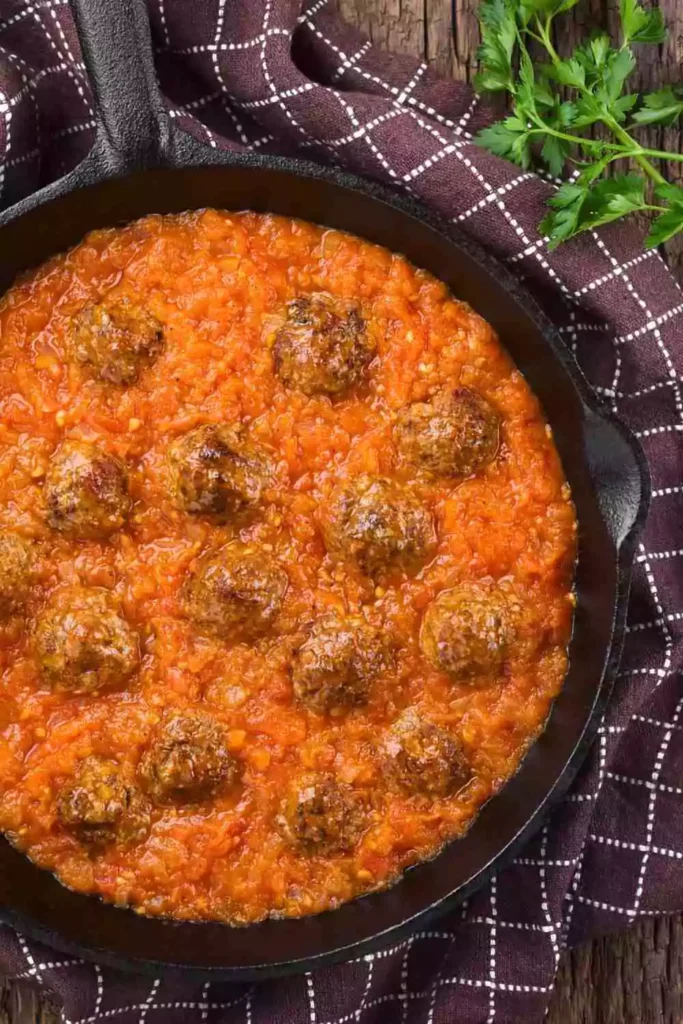Keto Meatballs in Marinara