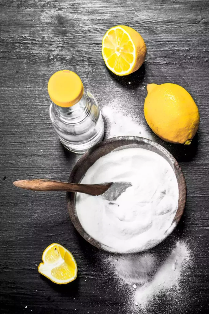 Lemon Juice and Baking Soda Paste