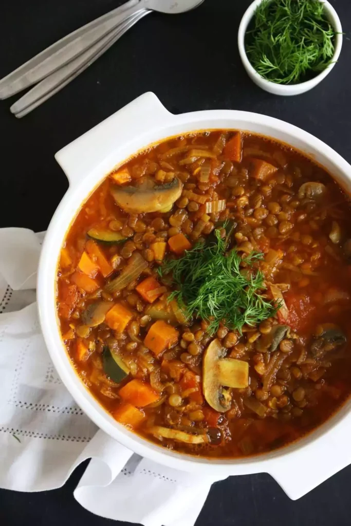Lentil and Veggie Soup