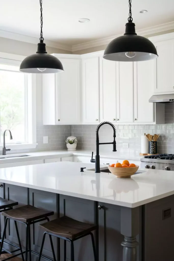 Matte Black Fixtures That Mean Business