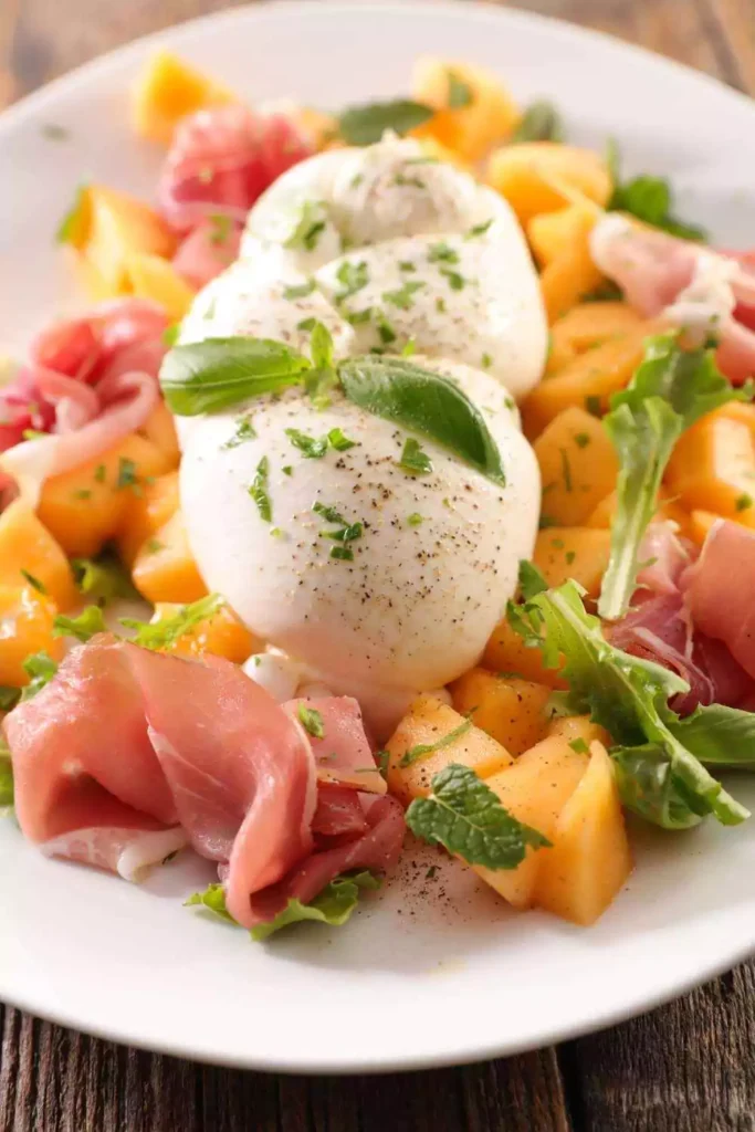 Melon & Prosciutto Salad