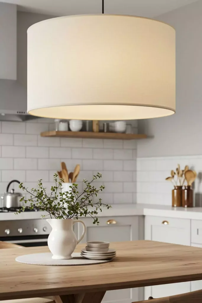 Minimalist Drum Shades That Keep It Clean