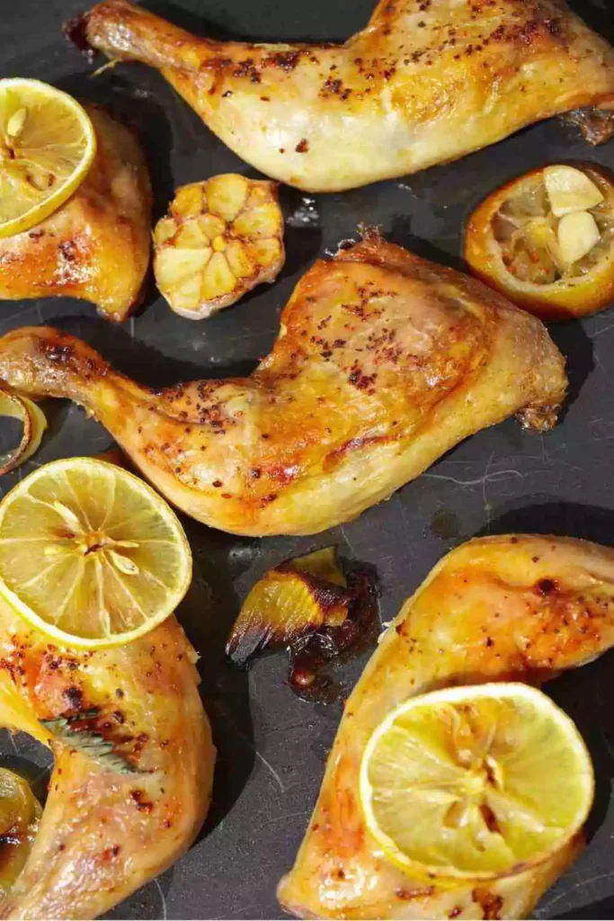  One-Pan Baked Lemon Garlic Chicken