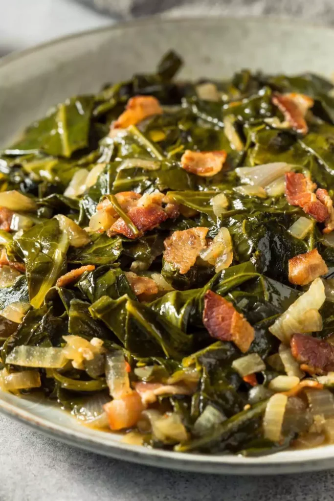  Oven-Roasted Collard Greens with Garlic
