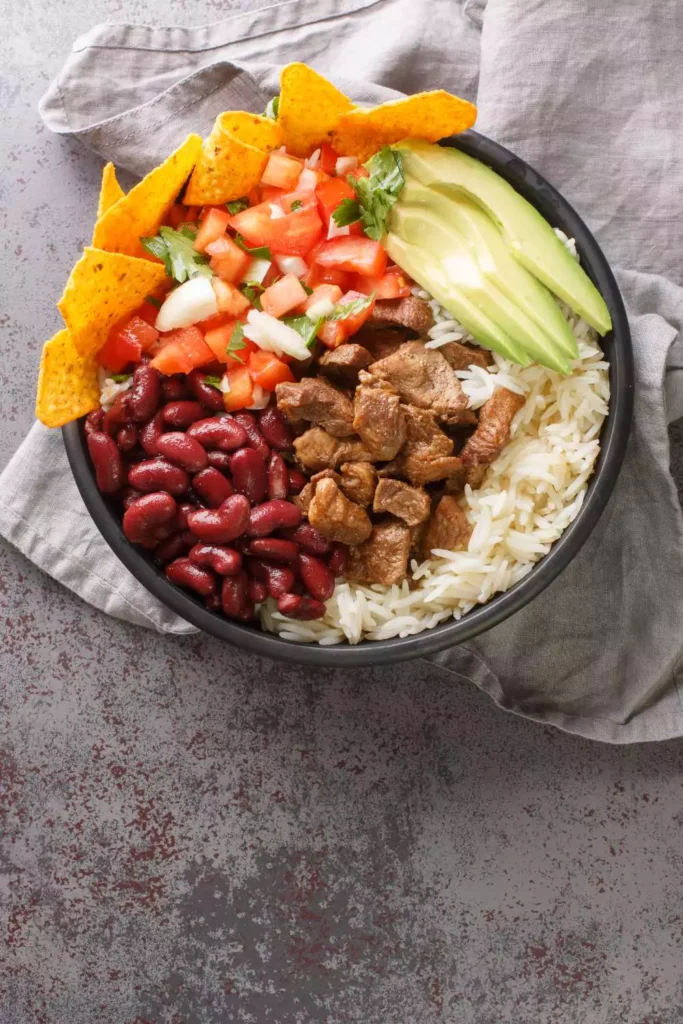 Rice and Bean Burrito Bowls