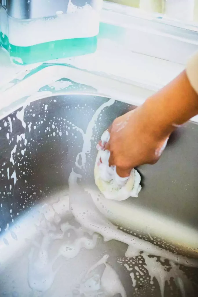 Shaving Cream for Stainless Sink Shine