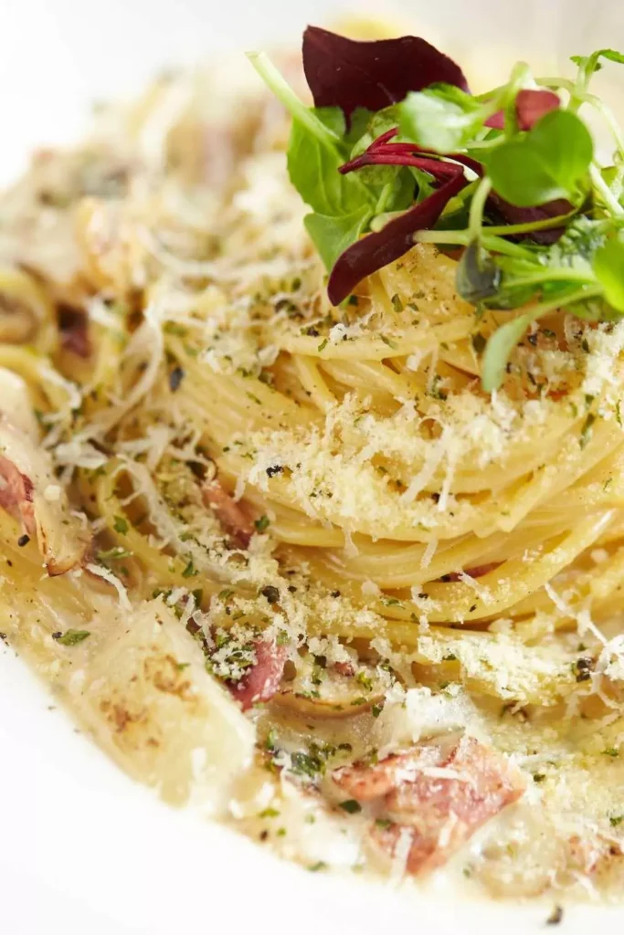 Spaghetti Squash Carbonara