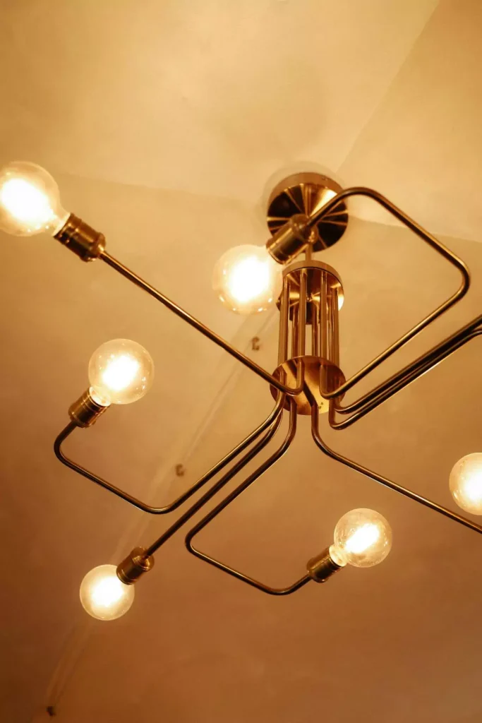 Sputnik Chandeliers for a Pop of Personality
