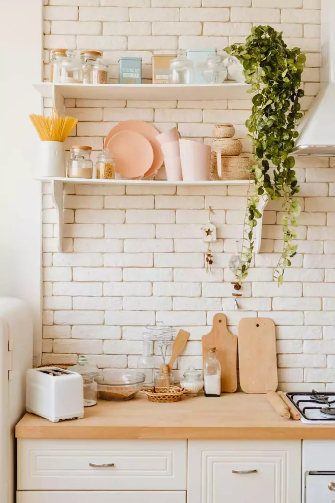 Start with Open Shelving