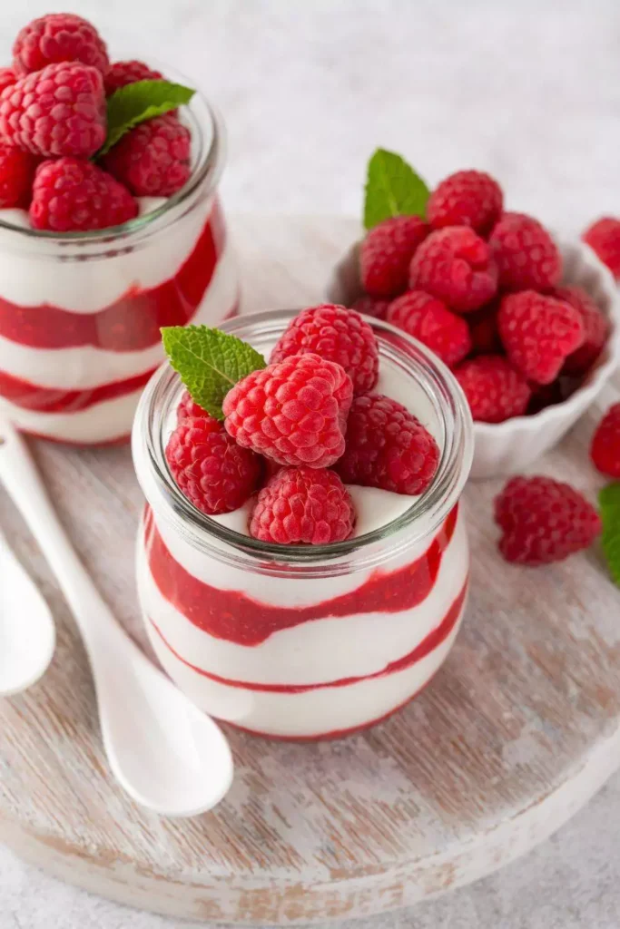  Summer Berry Trifle in a Jar