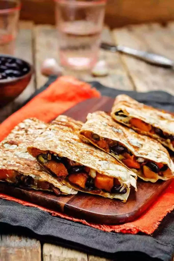 Sweet Potato Black Bean Quesadillas