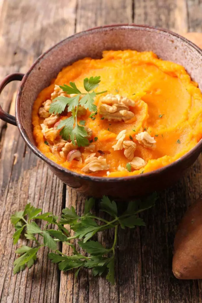 Sweet Potato Mash with Maple and Cinnamon
