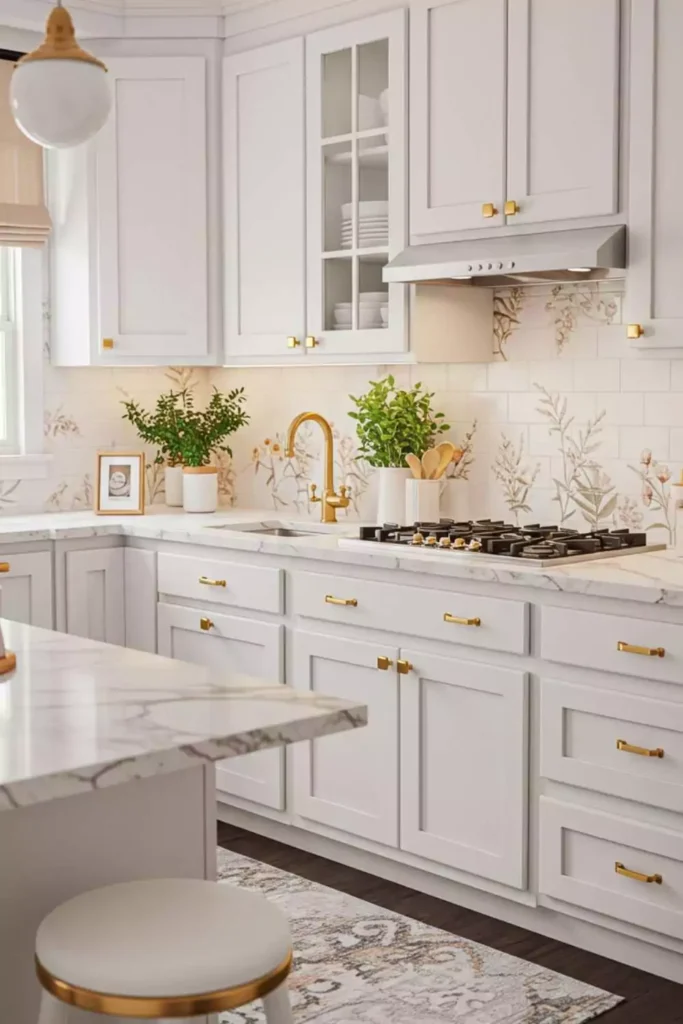 The Clean & Classy White Kitchen
