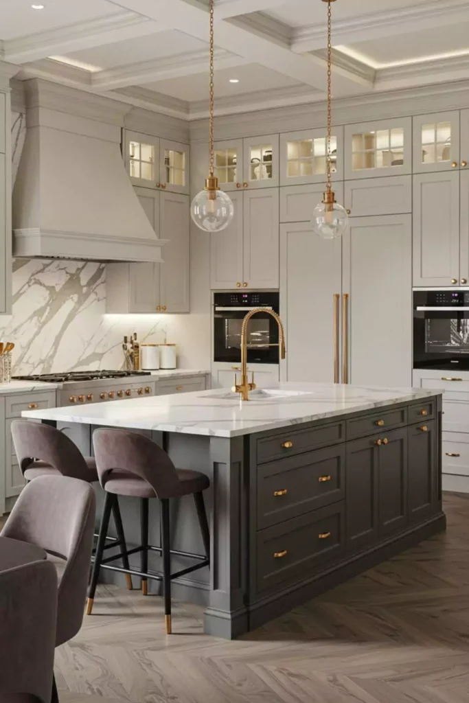 The High-End Mansion Kitchen