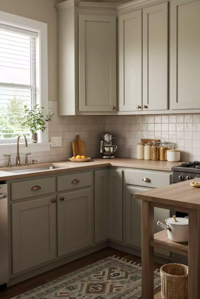 The Space-Savvy Corner Kitchen