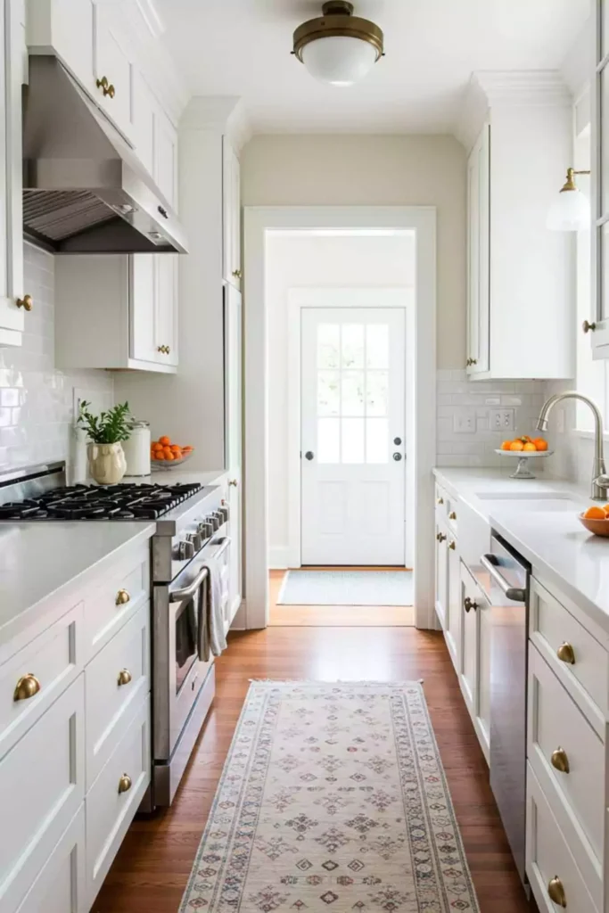 The Tiny But Mighty Galley Kitchen