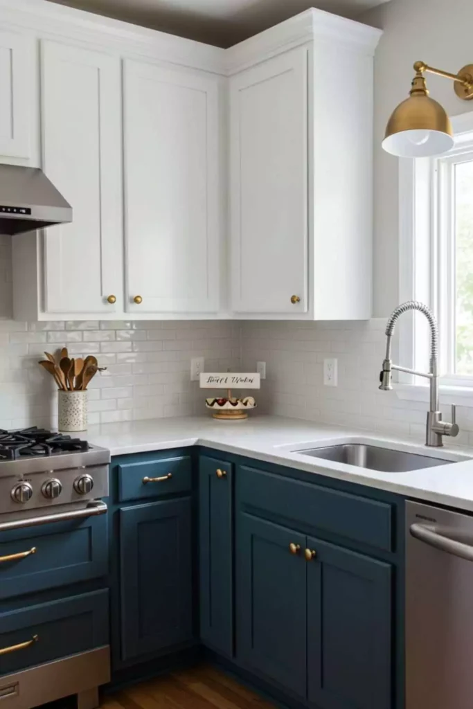 The Two-Tone Cabinet Trend