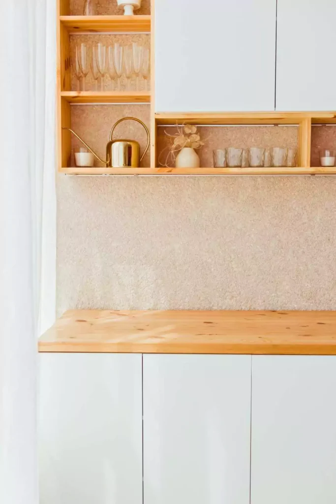 Try Open Cabinets or Glass Doors