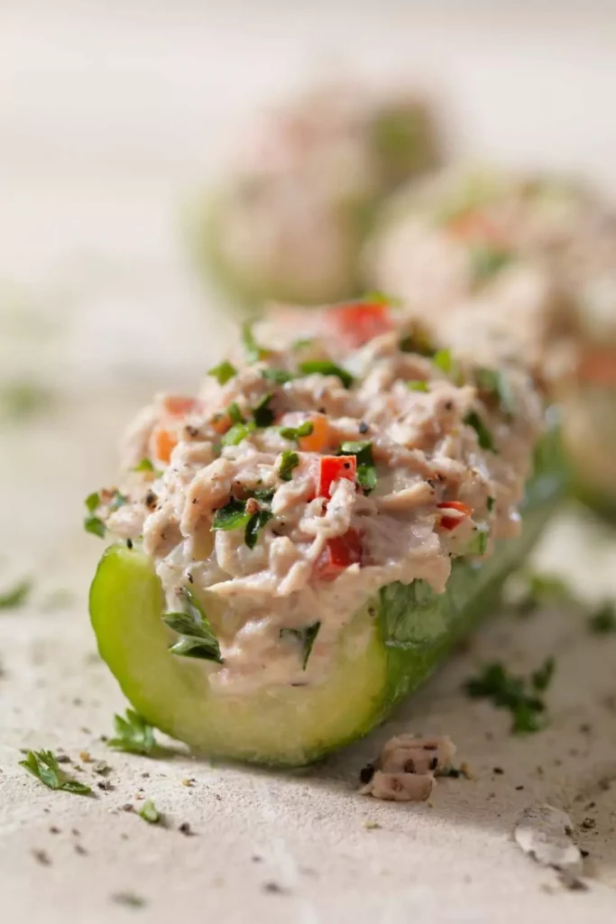 Tuna and Cucumber Boats