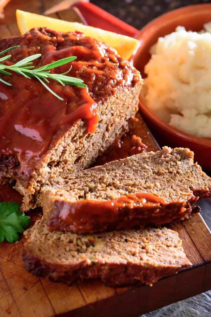 Turkey Meatloaf with a Sweet & Tangy Glaze